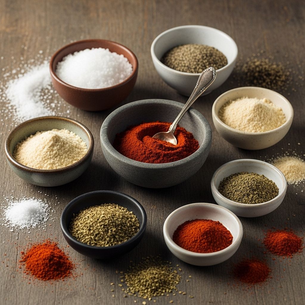 Transform bland burgers into a gourmet experience with this easy, savory, and spicy homemade hamburger seasoning blend.
