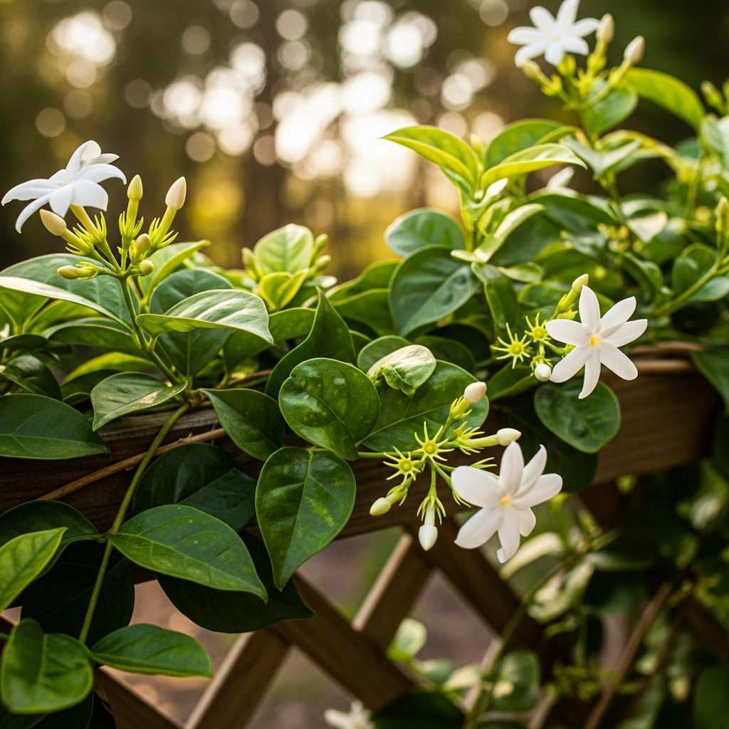 Transform your garden with the intoxicating fragrance and versatile growth of star jasmine