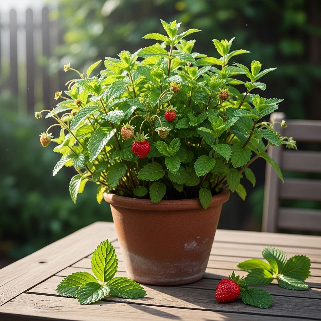 Strawberry Mint (Mentha spicata): Complete Guide to Growing, Using, and Enjoying a Fragrant Herb A compact plant that adds sweet, fruity aroma to drinks, dishes, and garden containers.