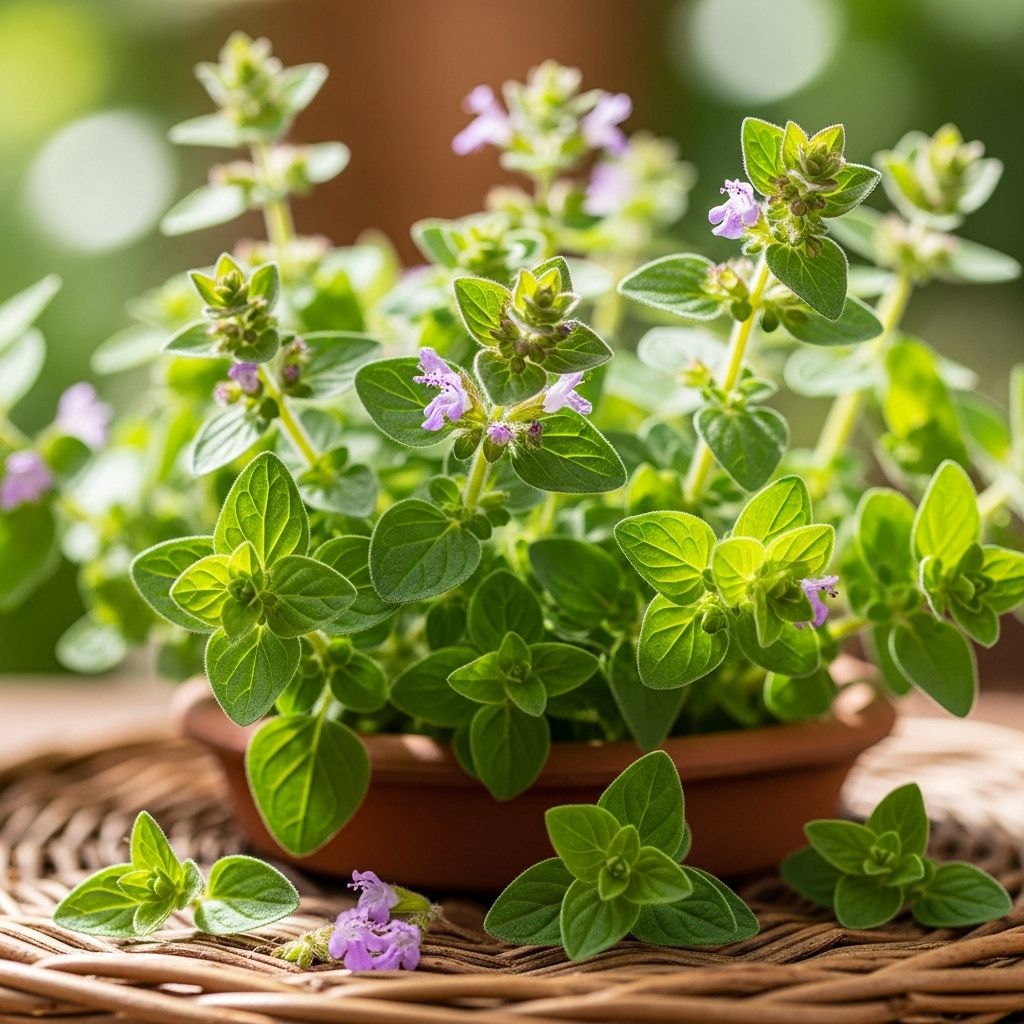This aromatic annual herb adds piney-pepper depth and fresh garden flair to dishes.