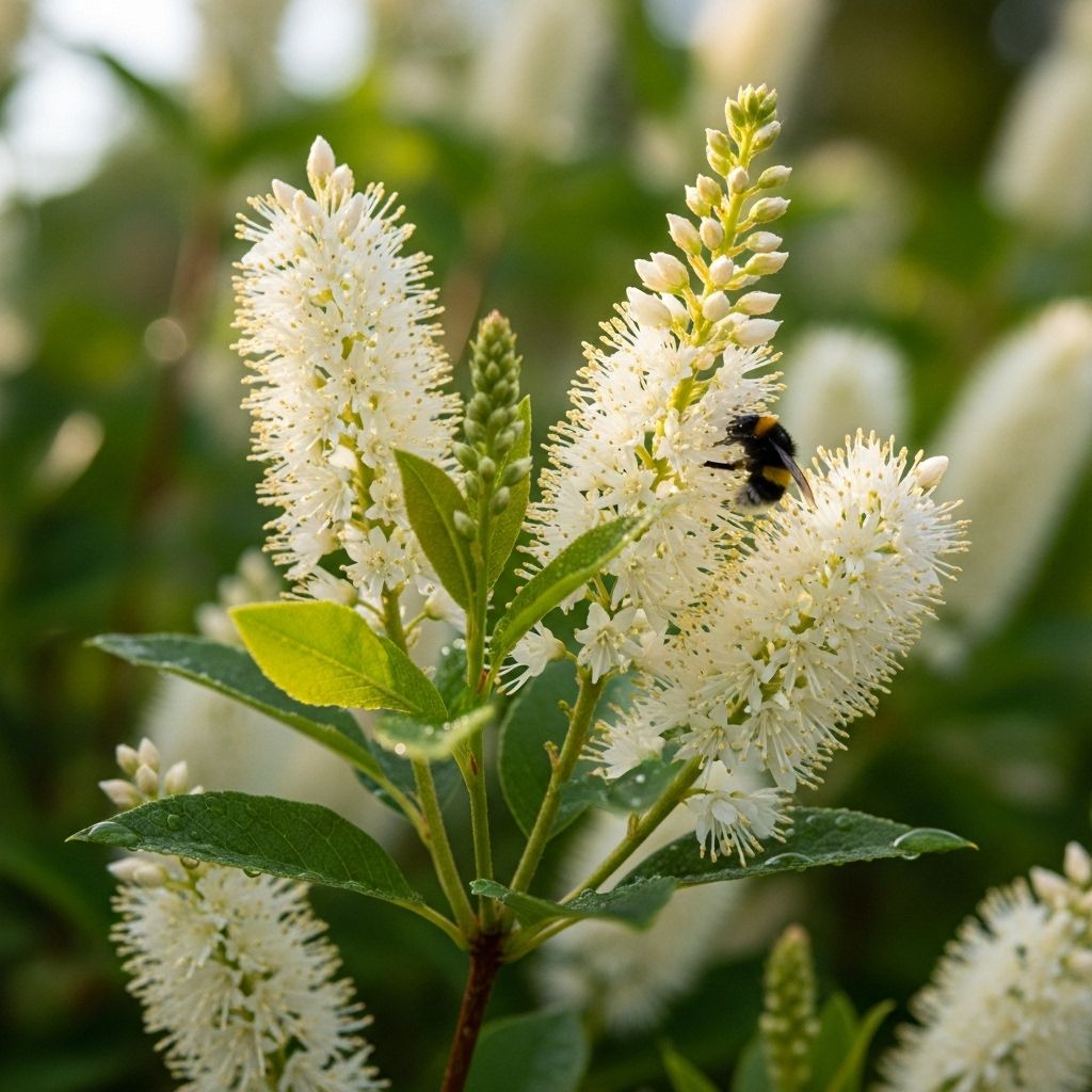 Discover the versatile Summersweet shrub that thrives in challenging conditions while delighting with fragrant blooms