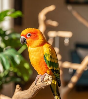 Bright colors and lively calls reveal their spirit when given enrichment, attention.