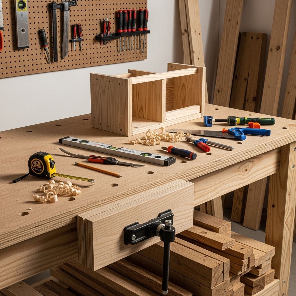 DIY Workbench Plans: 10 Simple Weekend Builds Under $100 Transform your workshop with easy-to-build, functional workbenches that won't break the bank
