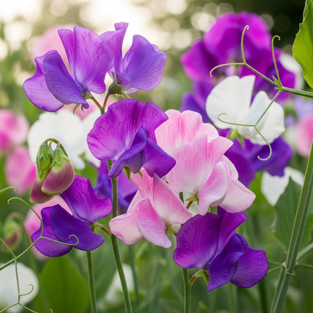 Discover the charm of sweet peas, from sowing and care to the most fragrant and beautiful varieties for your garden.