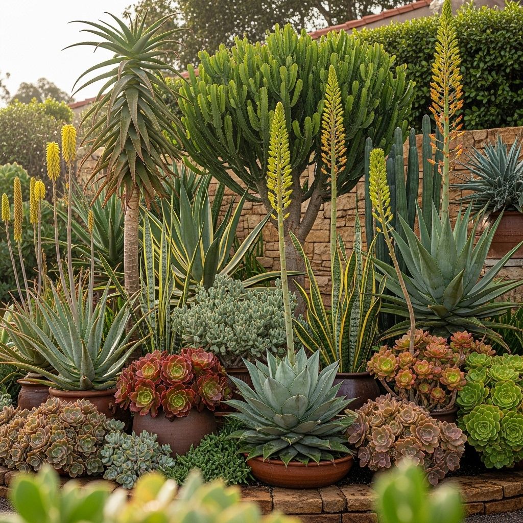Tall Succulent Plants: 17 Ideas For Impressive Garden Displays Explore the world of tall succulents and discover stunning varieties for container or landscape gardens.