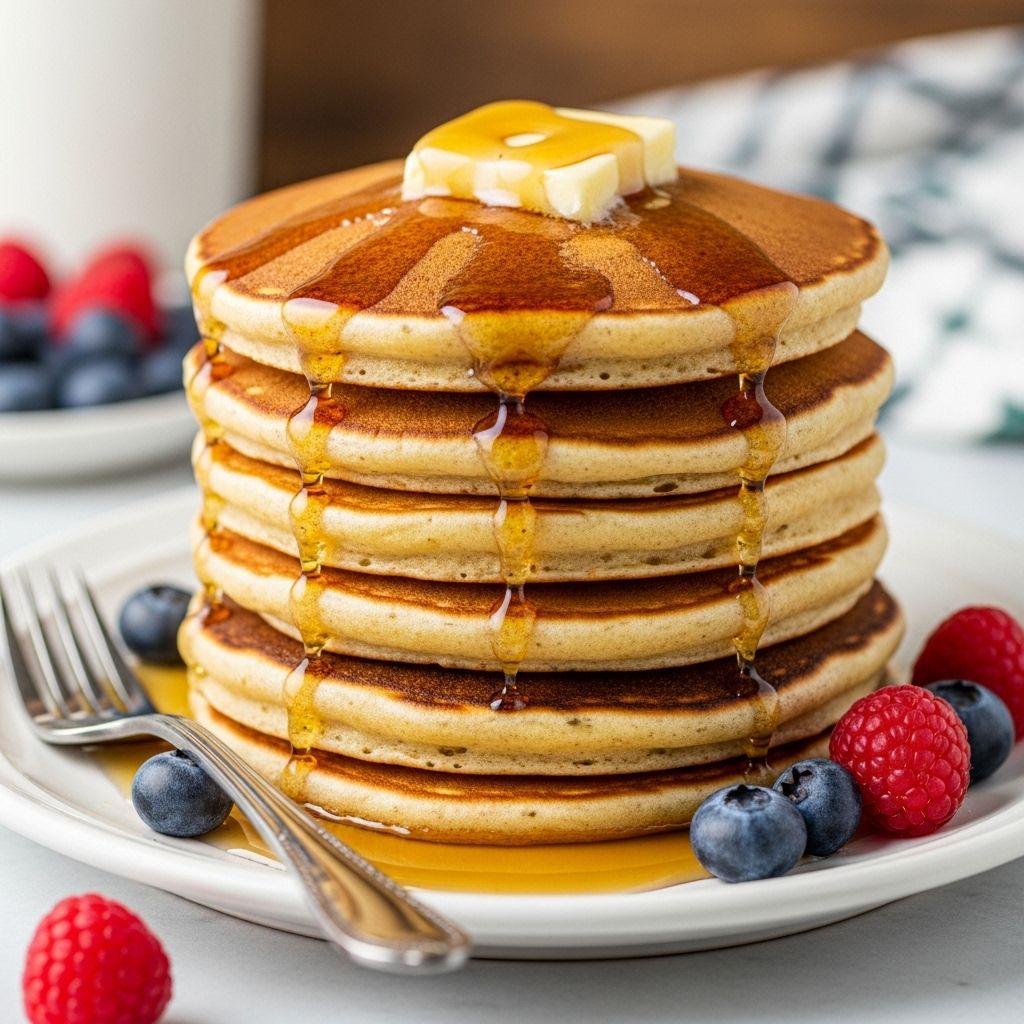 Master the art of fluffy, golden buttermilk pancakes with expert tips, step-by-step guidance, and foolproof techniques.