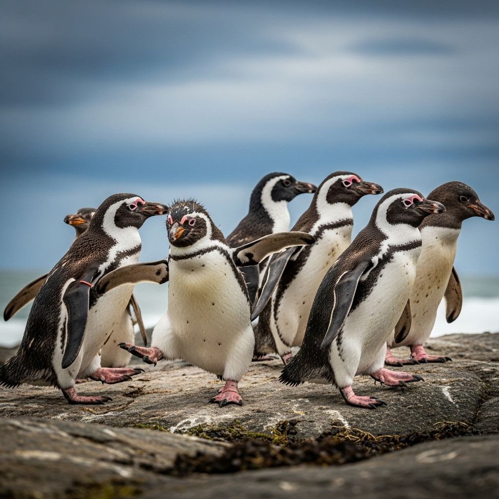 Their ungainly journeys reveal nature’s humor and the resilience needed to thrive.