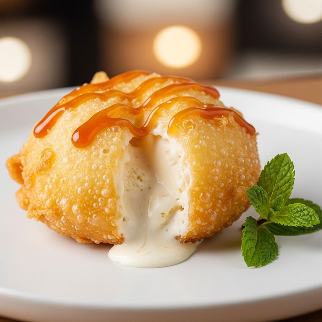 Discover the secrets to making tempura fried ice cream at home, from prepping ingredients to perfect frying technique.