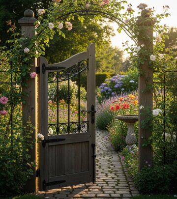 Discover how garden gates create transitions, mystery, and harmony in outdoor designs.