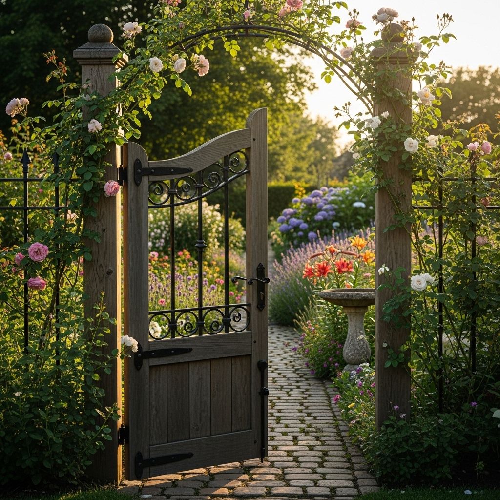 Discover how garden gates create transitions, mystery, and harmony in outdoor designs.