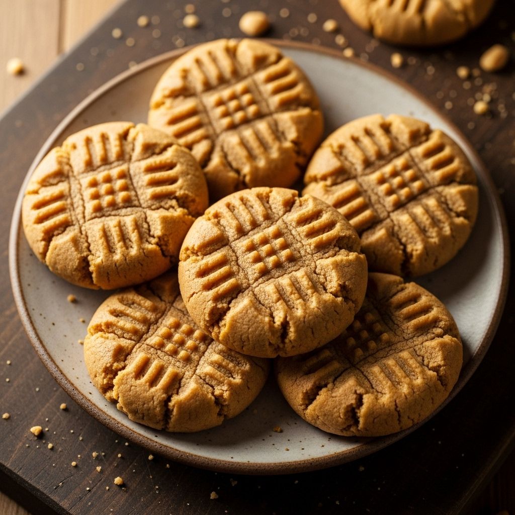 Discover the magic of classic, melt-in-your-mouth peanut butter cookies—made with just three pantry staples in under 30 minutes.