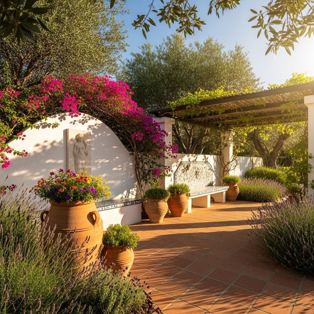 Embrace Mediterranean gardening principles to create a resilient and beautiful outdoor sanctuary