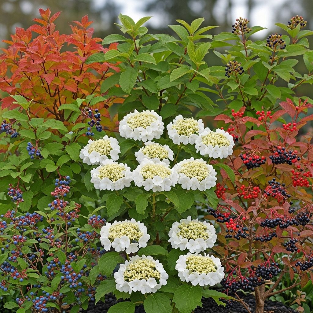 Shrubs that bloom in winter, scent the spring garden, and offer berries for birds.