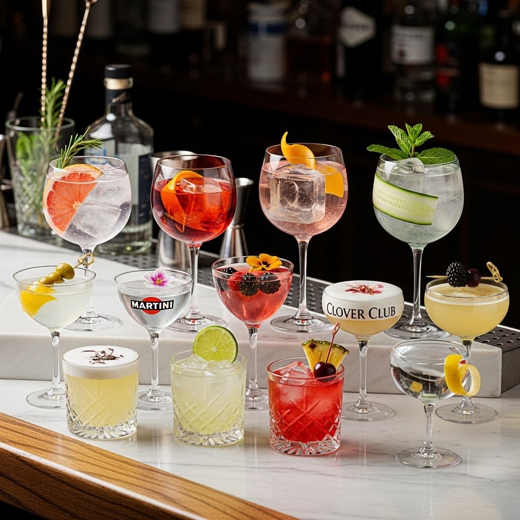 Discover the perfect gin-based drinks for any occasion, from refreshing classics to creative variations