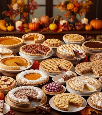 Explore classic and creative pies perfect for every Thanksgiving feast, from pumpkin to pecan and apple to chocolate.