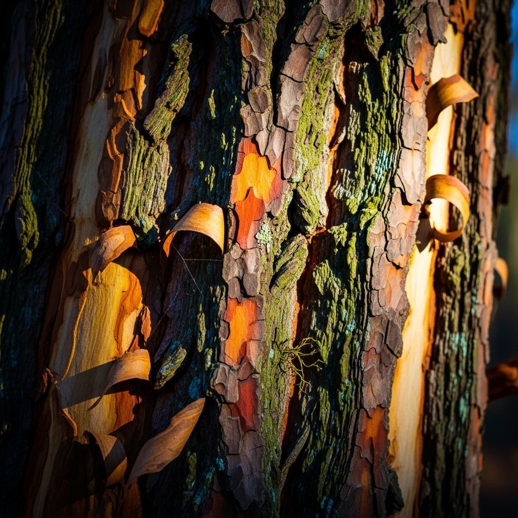 Discover how distinctive tree bark can transform your landscape with texture, color, and visual interest throughout all four seasons