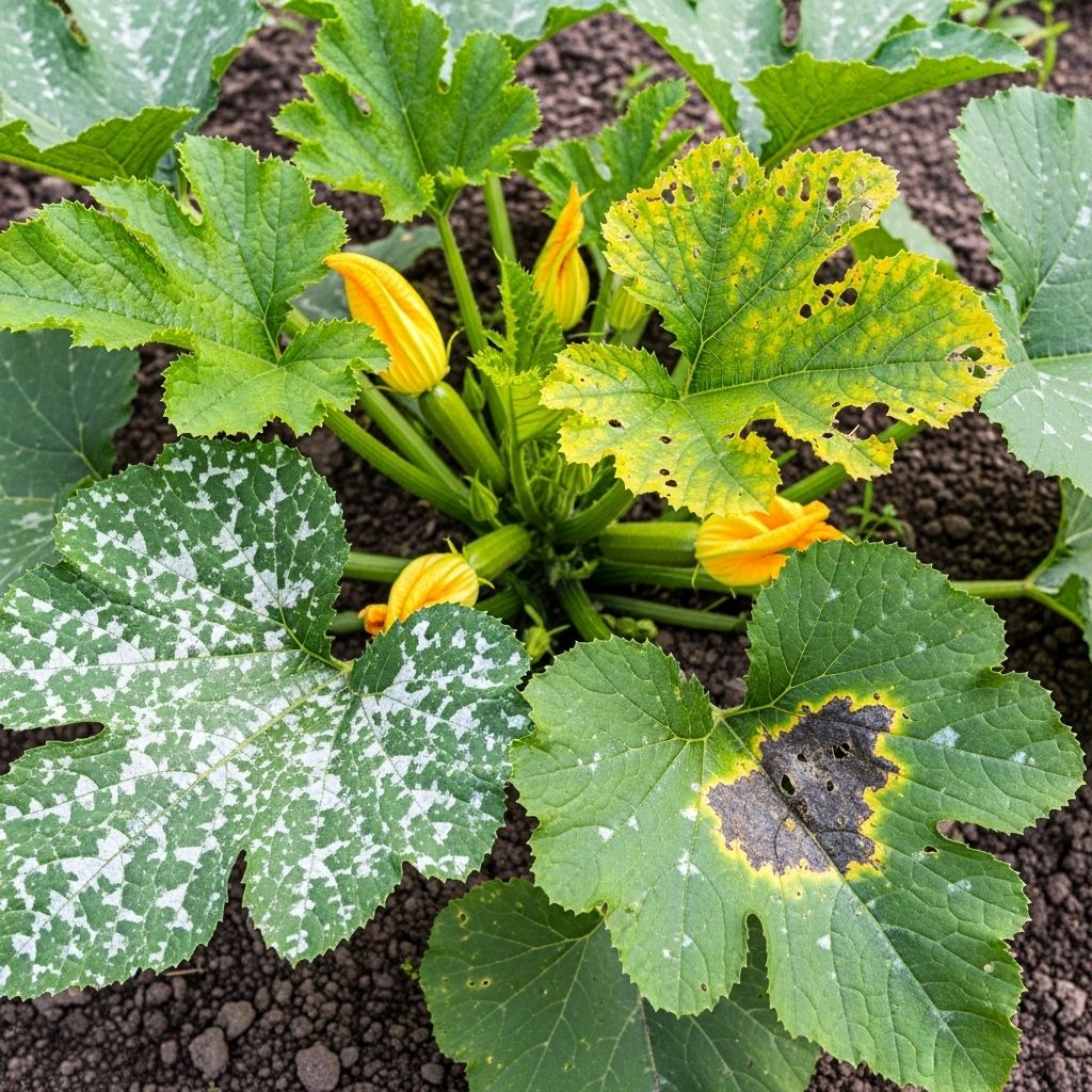 Comprehensive guide to diagnosing, treating, and preventing the most common zucchini plant issues for a thriving harvest.