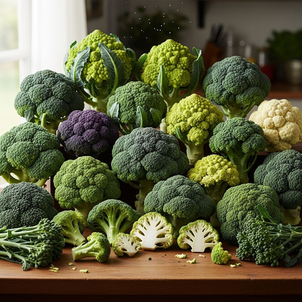 Explore classic, unique, and colorful broccoli varieties, their growth habits, and expert cultivation tips for a flourishing harvest.