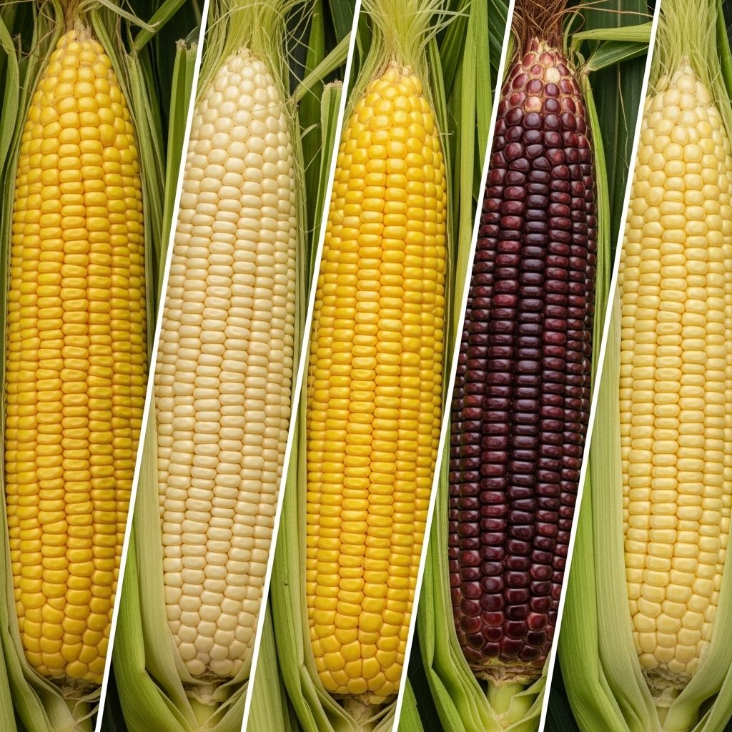 Types Of Corn: 5 Key Varieties And Their Uses Explore all major types of corn, their unique properties, uses, and top varieties for gardeners and home cooks.