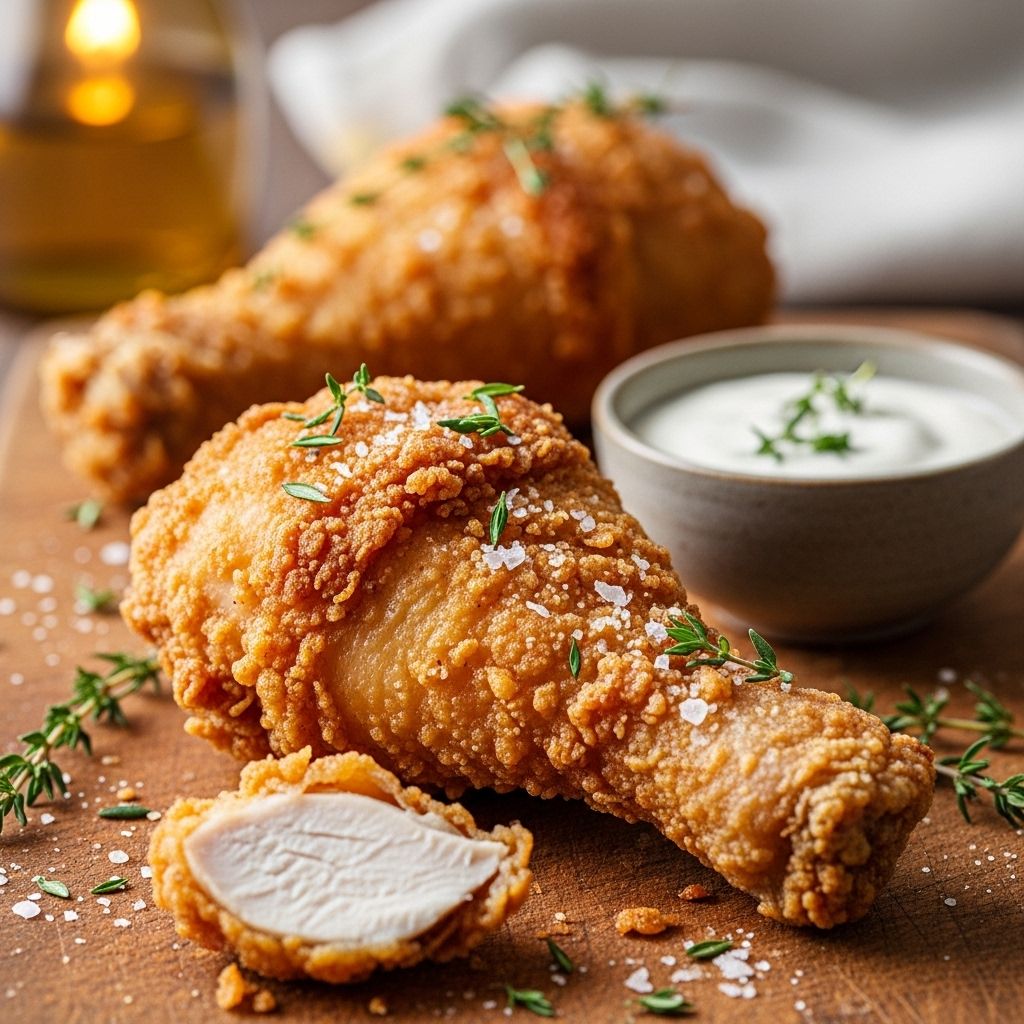 Discover the secrets to making perfectly crispy, juicy buttermilk fried chicken with this comprehensive guide