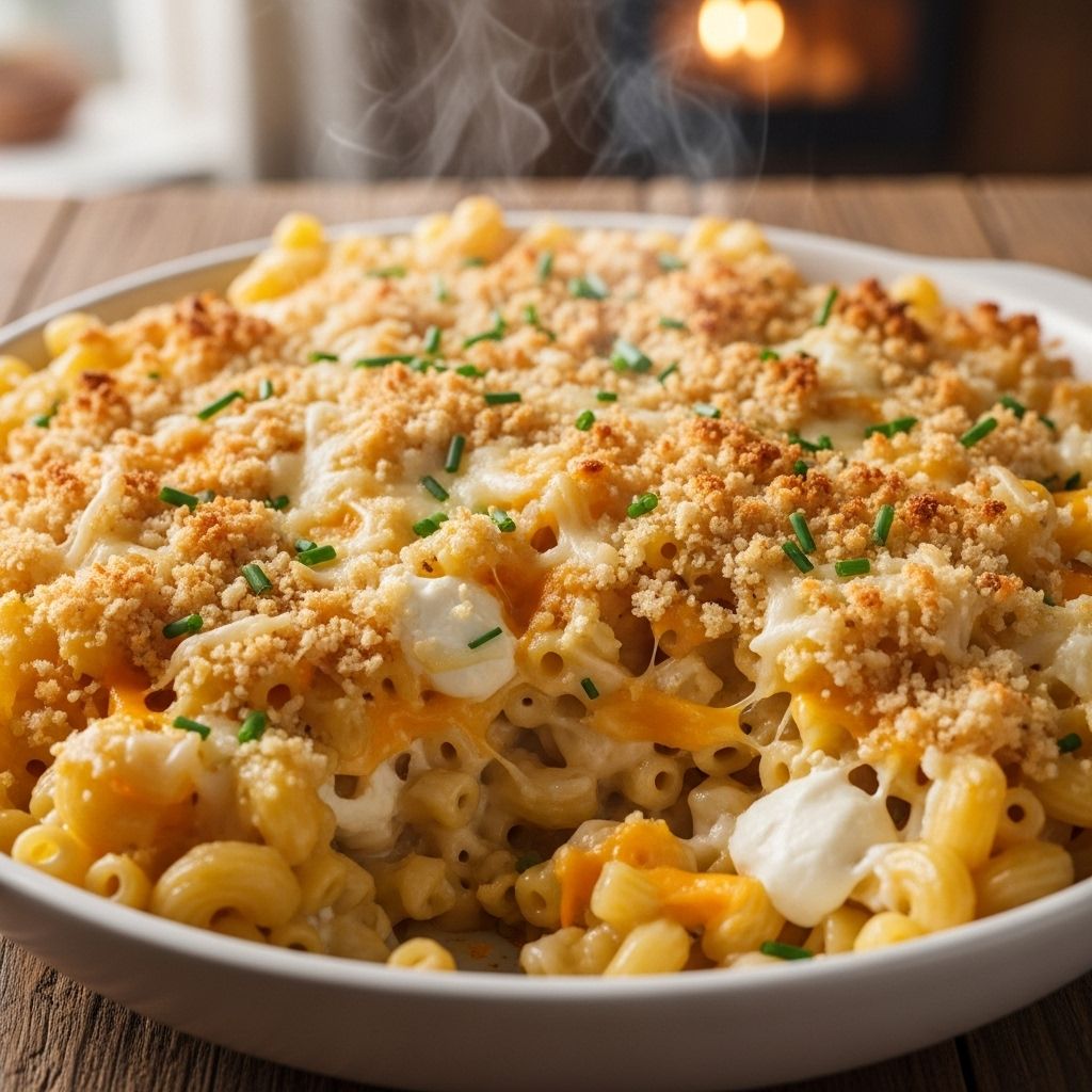 Indulge in creamy, cheesy goodness with this perfect blend of five distinctive cheeses