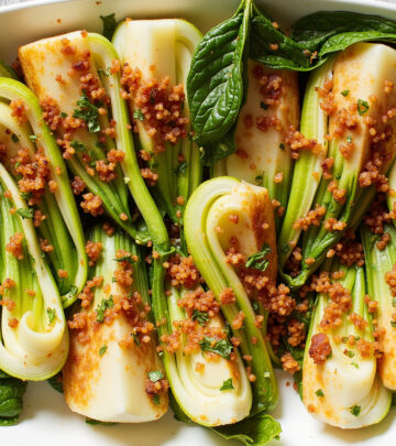 Pantry basics and high heat deliver a succulent vegetable accompaniment in minutes.