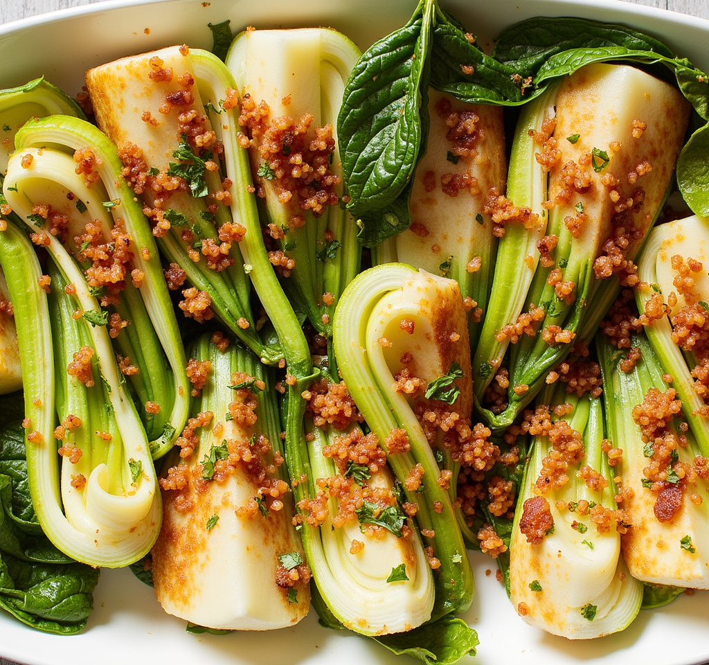 Pantry basics and high heat deliver a succulent vegetable accompaniment in minutes.