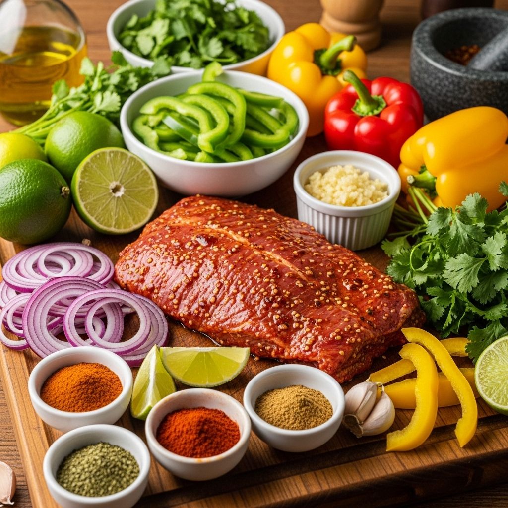 Master the art of fajita marinades with expert tips, flavor profiles, and step-by-step instructions for perfect homemade fajitas.