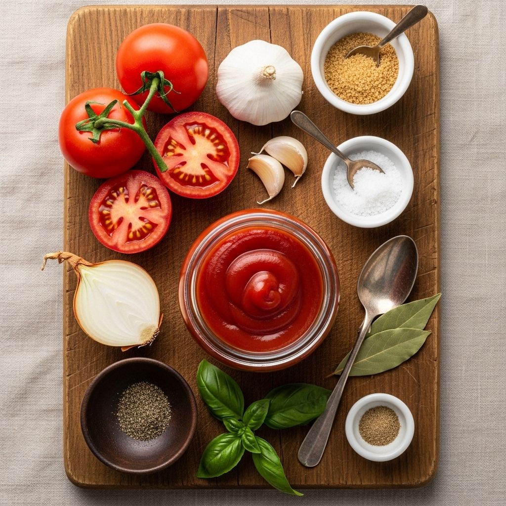 Discover the rich, vibrant flavors of made-from-scratch ketchup that will elevate any dish