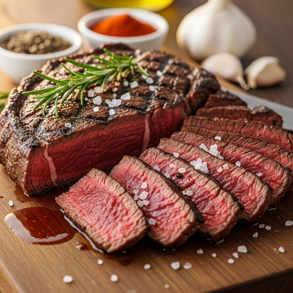 Master the art of cooking tender, juicy flat iron steak with this foolproof recipe and technique