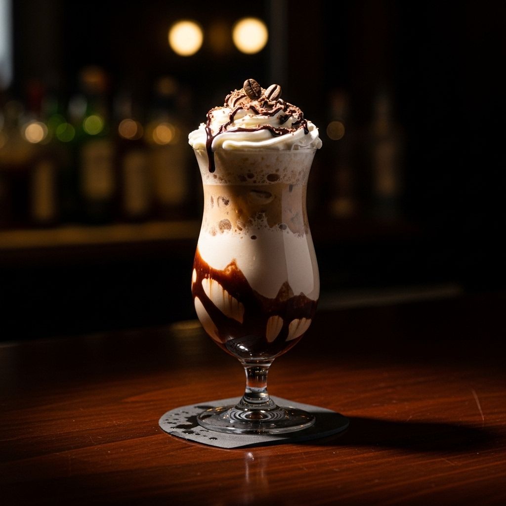 A luscious blend of chocolate, coffee, and cream that turns nightcaps into celebration.
