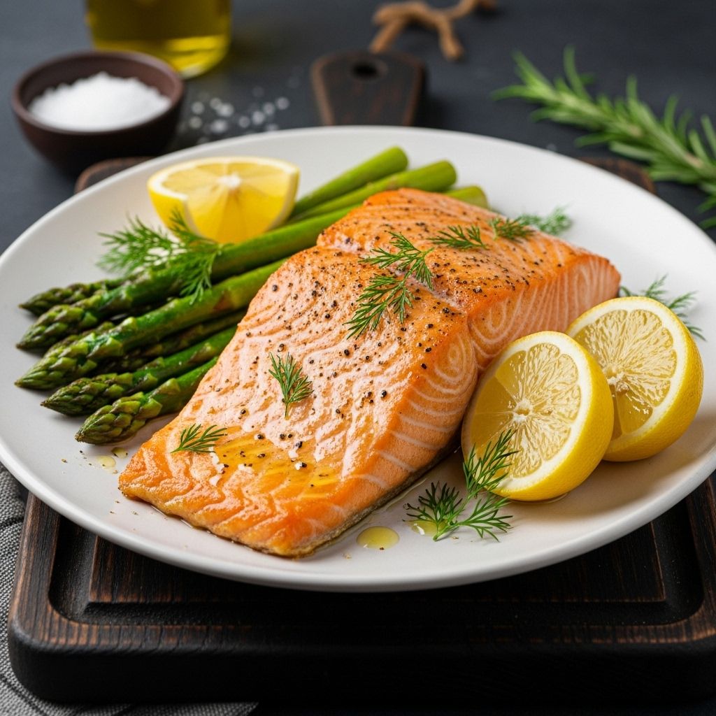 This simple bake-and-broil approach ensures tender, aromatic fillets every time.