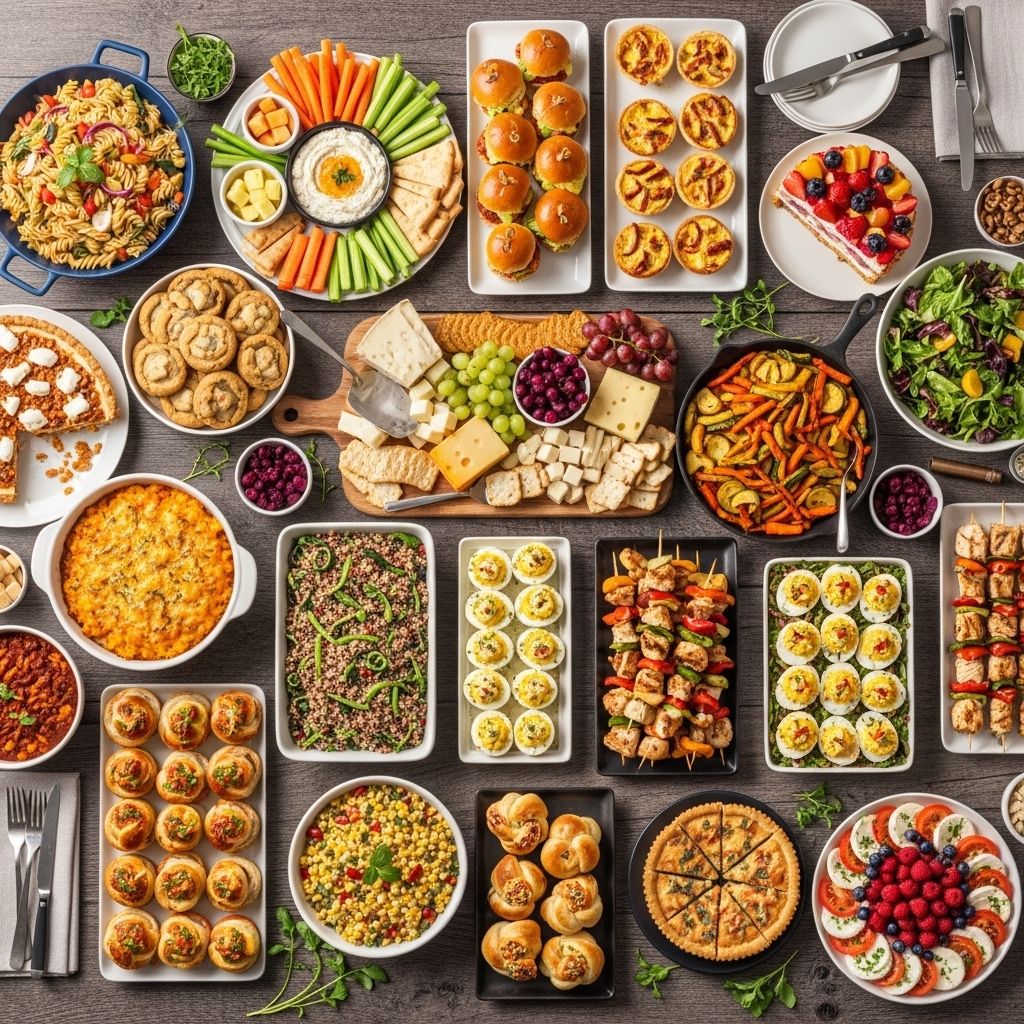 Ultimate Potluck Recipes: Crowd-Pleasing Dishes for Every Gathering Creations that travel intact, cater to all diets, and vanish from the serving spread.