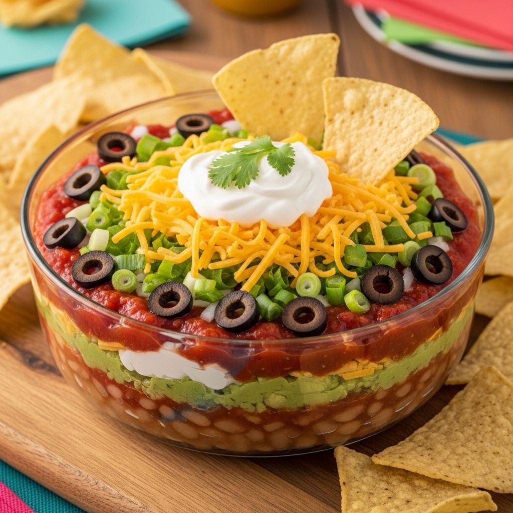 Delicious layers of flavor combine in this showstopping party dip that's sure to impress your guests