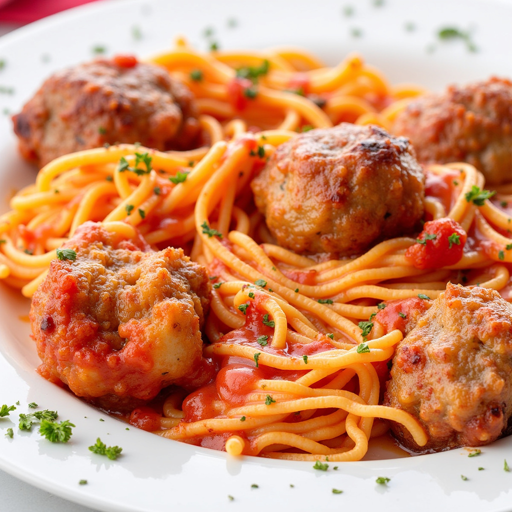 Tender meatballs bathe in a rich tomato sauce that evokes every family dinner memory.