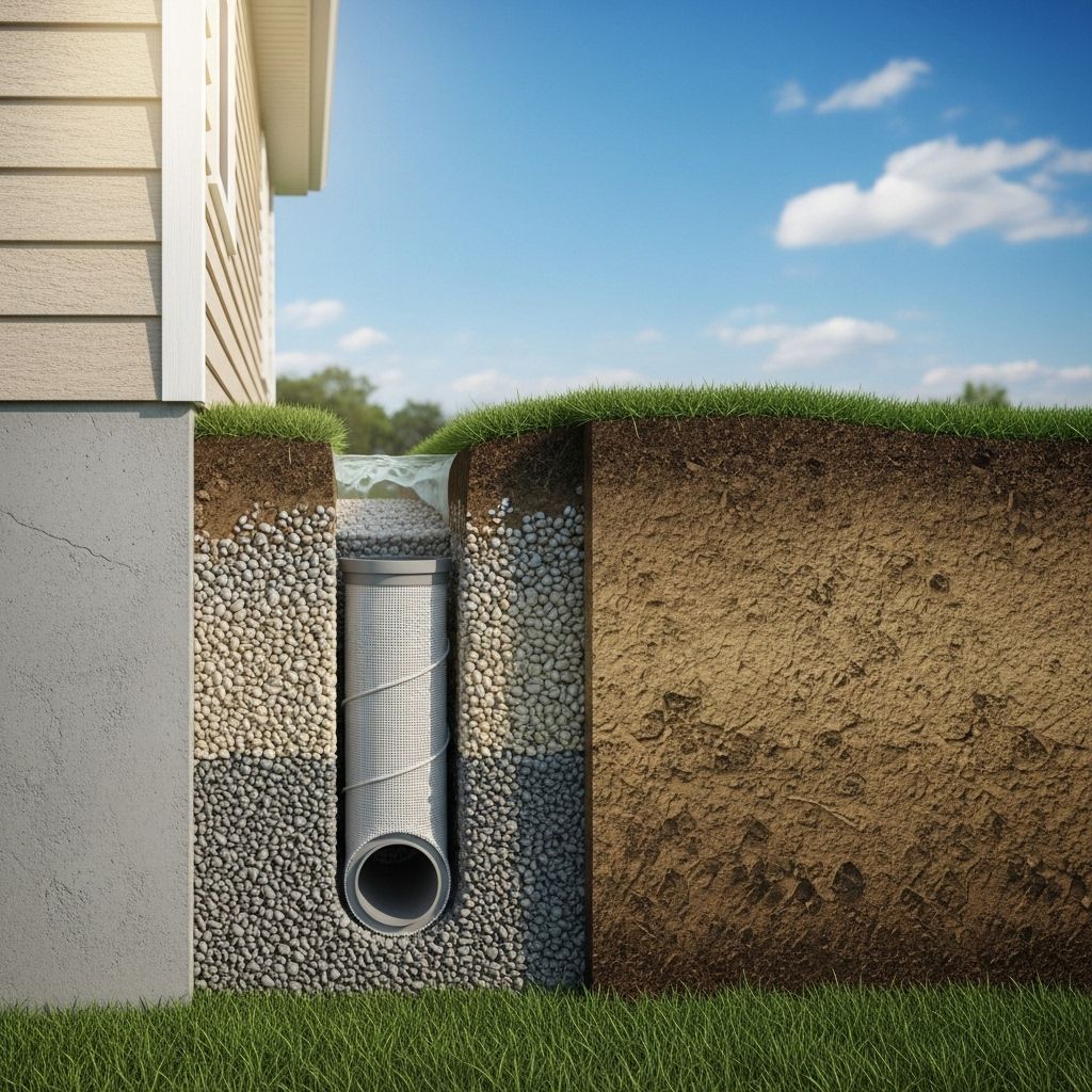 French Drain System: 7 Benefits To Protect Your Foundation Discover how drain tile systems work to keep your basement dry and protect your home's foundation from water damage