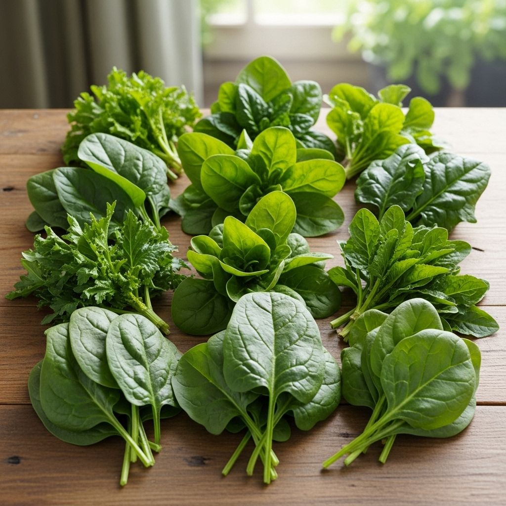 Discover the diverse world of spinach varieties and find the perfect type for your growing conditions
