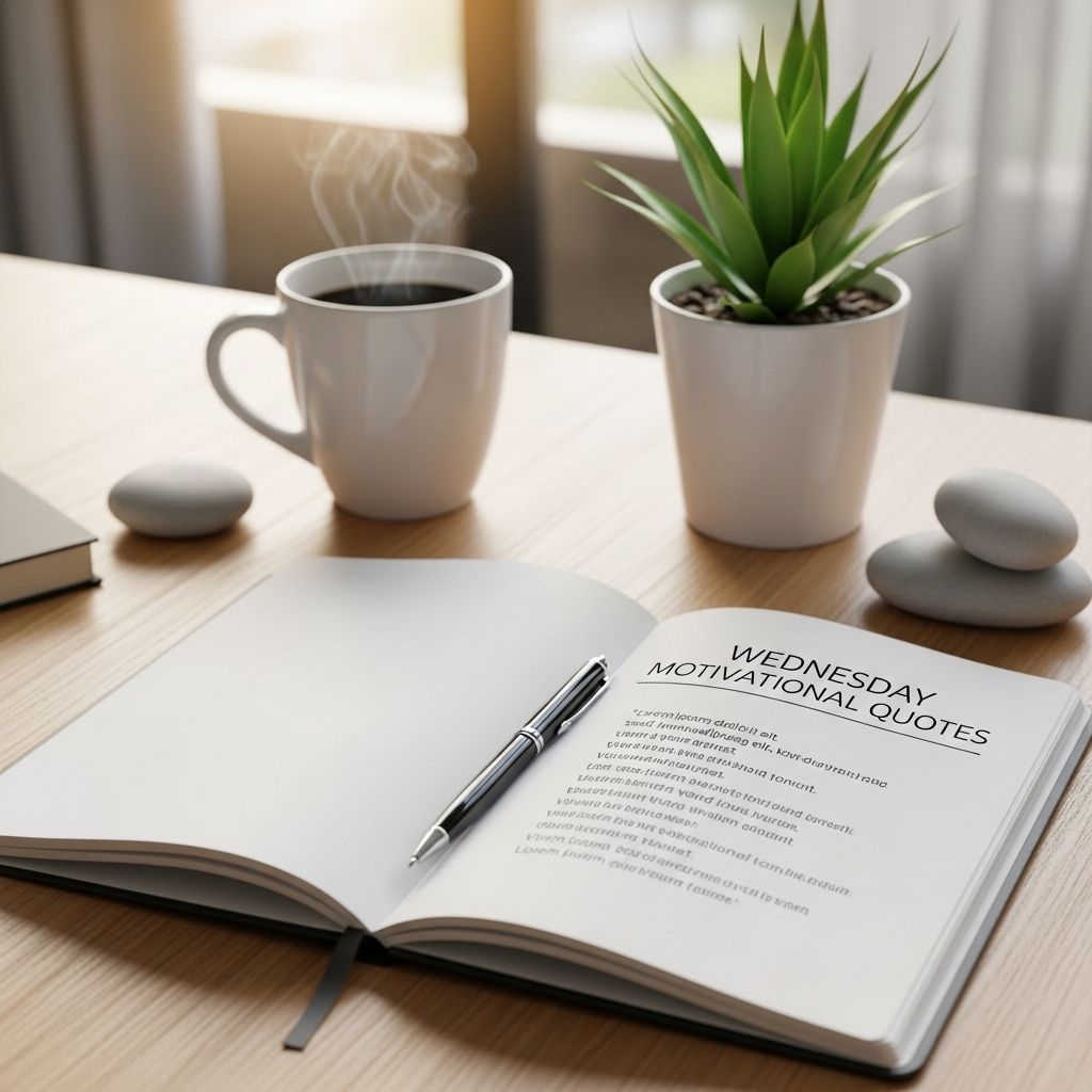 Wednesday Motivational Quotes: 100+ Inspiring Midweek Picks Invigorate your Wednesday with wisdom, positivity, and powerful motivational quotes to propel you through the week.