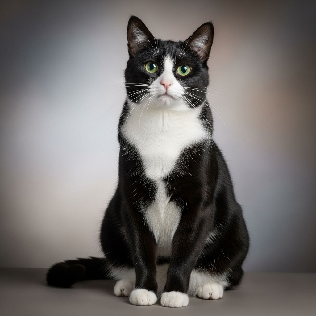 A tuxedo coat reveals genetic quirks that influence your cat’s looks and behavior.