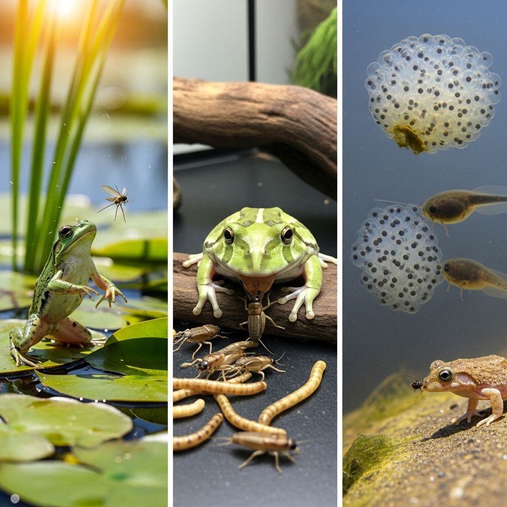 Tailored nutrition through every growth phase delivers vibrant health for amphibians.