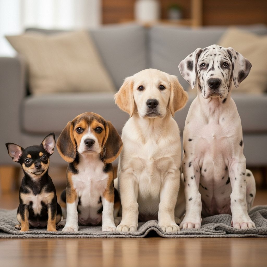 Understand each stage of puppy development to prepare for your dog’s adult size.