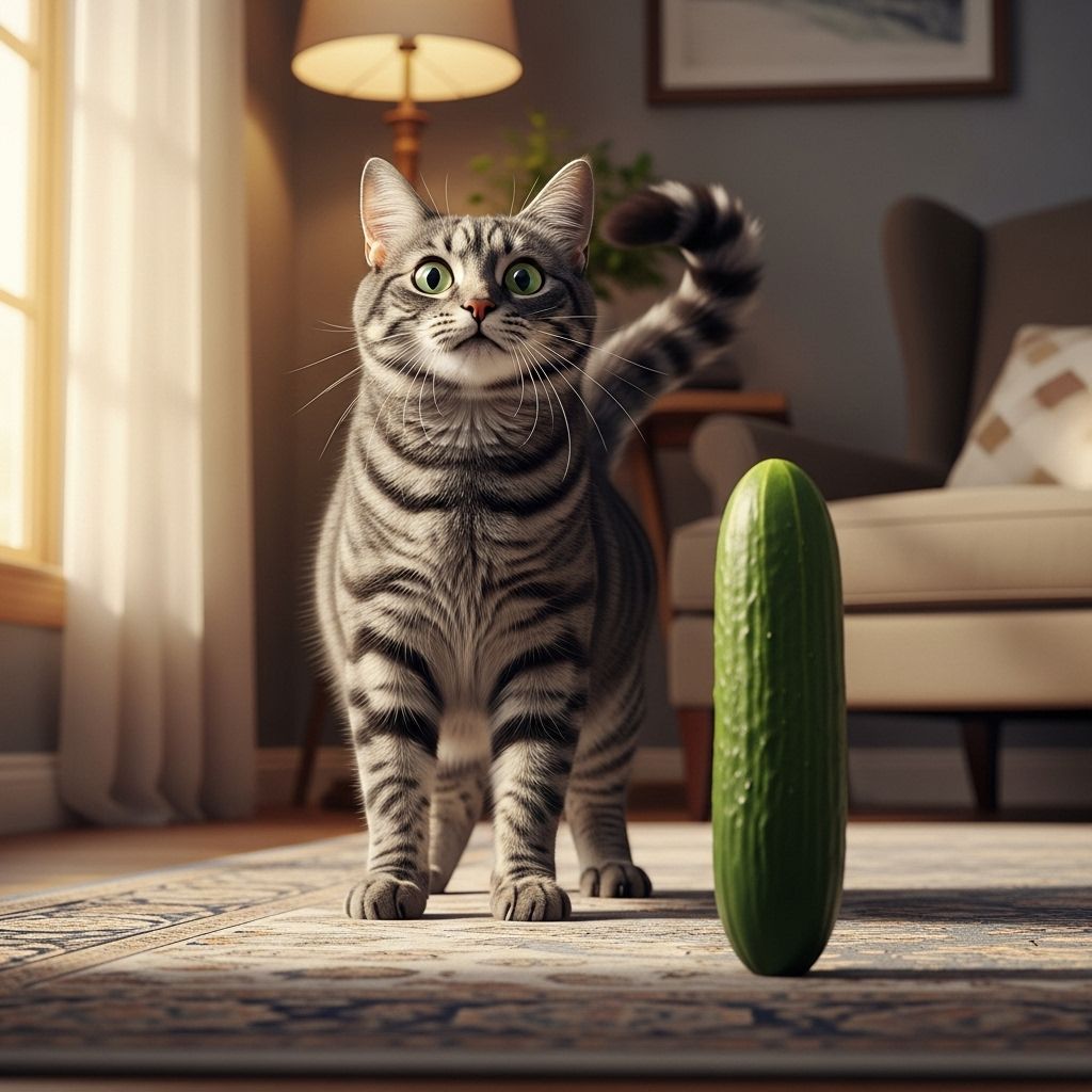Reveal the instinctive triggers behind your cat's leap and nurture calm with gentle play.