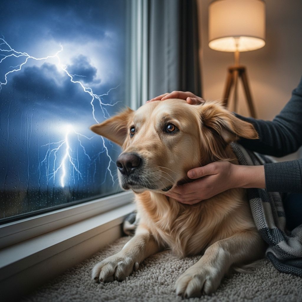 Why Are Dogs Scared of Thunder? Understanding your pet’s heightened senses fosters tranquility in noisy environments.