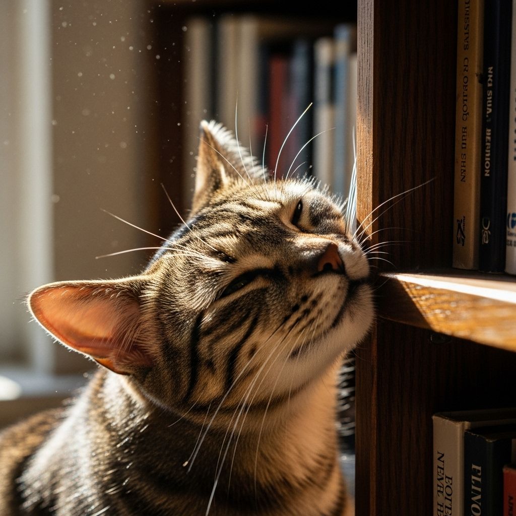 Face rubbing reveals how cats mark territory, greet others, and share trust cues.