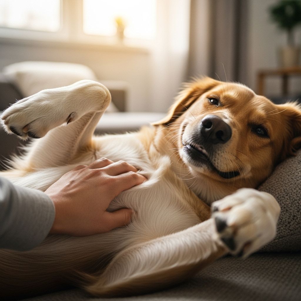 A relaxed posture and soft eyes are your pet’s invitation to affectionate moments.
