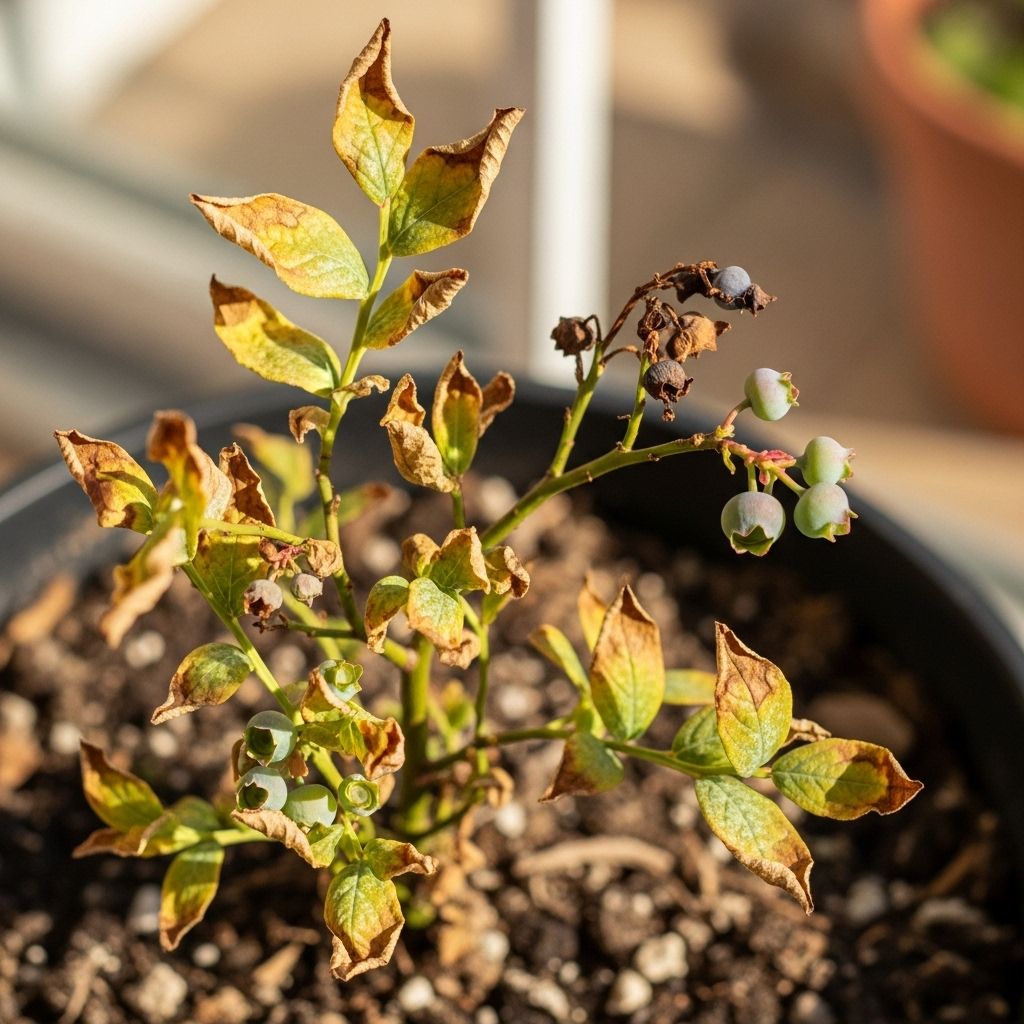 Why Is My Blueberry Plant Dying? Causes, Solutions, and Expert Care Tips Balanced soil care and watering restore health and boost fruit production.