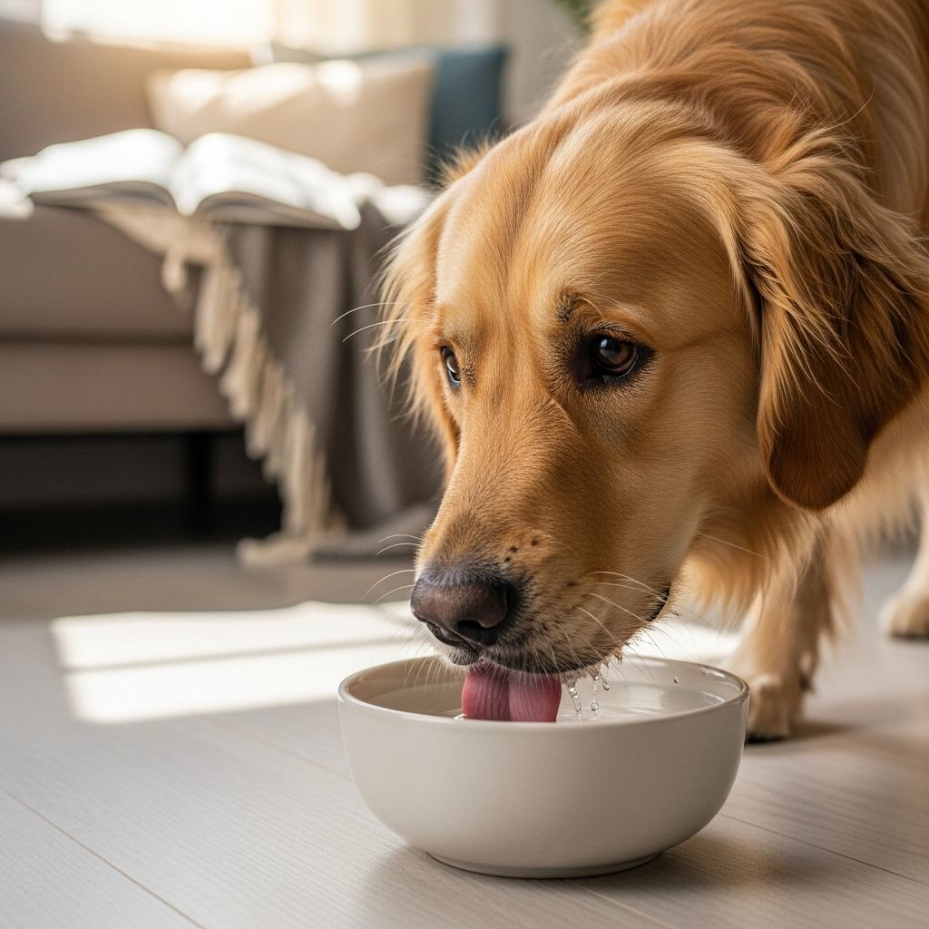Explore common triggers and key warning signs to keep your dog hydrated and healthy.