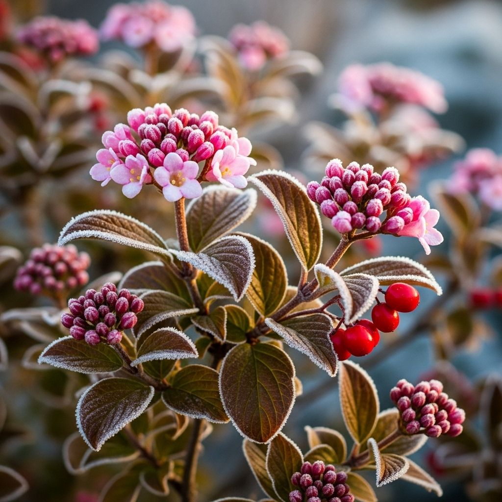 Sweet, musky blooms offer unexpected fragrance and charm when gardens lie dormant.