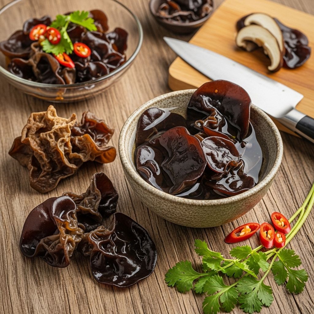 Discover the versatility and unique qualities of wood ear mushrooms in Asian cuisine