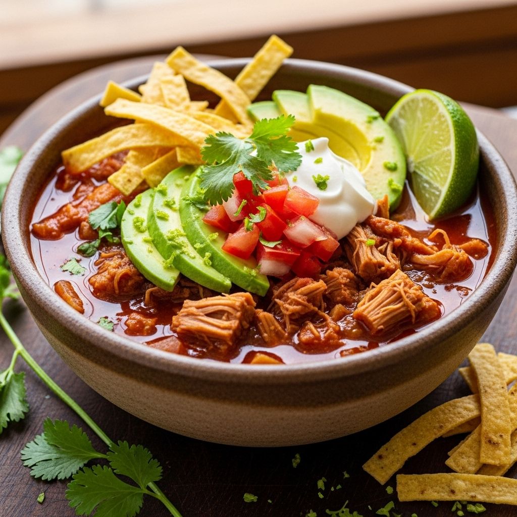 1-Pot Vegan Tortilla Soup: Easy, Flavorful Plant-Based Comfort A smoky, veggie-packed bowl that brings Mexican-inspired comfort to any weeknight.